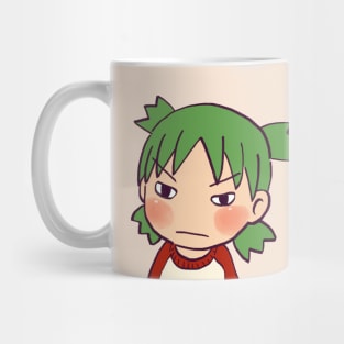 sulking angry yotsuba funny reaction meme Mug